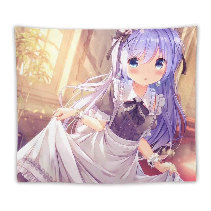 ごちうさ　タペストリー　キャンペーン用 Amazon.co.jp: ご注文はうさぎ か？ ごちうさ B2タペストリー 10